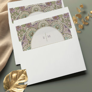 Envelope Liners Vintage Art Nouveau by Mucha