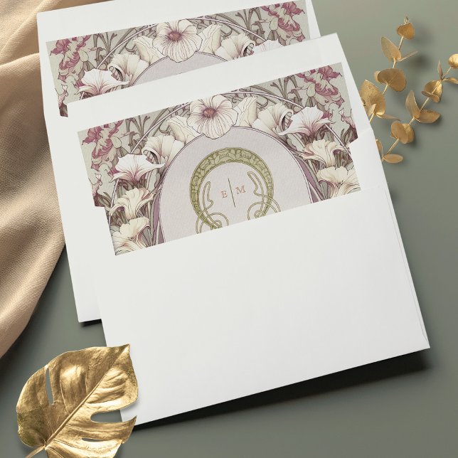 Envelope Liners Vintage Art Nouveau by Mucha (Creator Uploaded)
