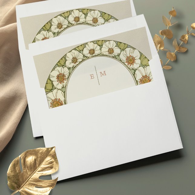 Envelope Liners Vintage Art Nouveau by Mucha (Creator Uploaded)