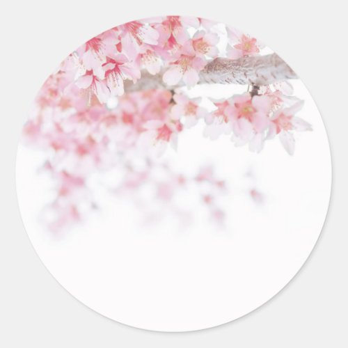 ENVELOPE SEAL STICKER  CHERRY BLOSSOM