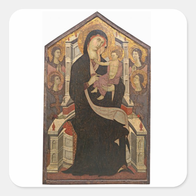  ENVELOPE SEAL STICKER MADONNA & CHILD : 1320  (Front)