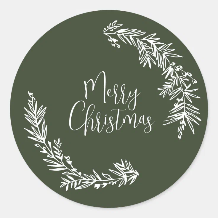 Envelope Seals/Stickers Classic Round Sticker Zazzle