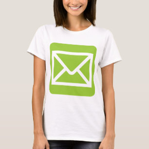 Envelope Sign - Martian Green T-Shirt