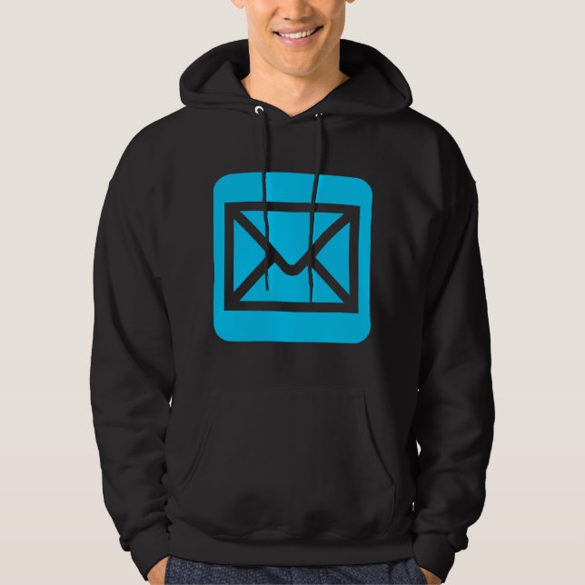 Envelope Sign - Sky Blue Hoodie (Front)