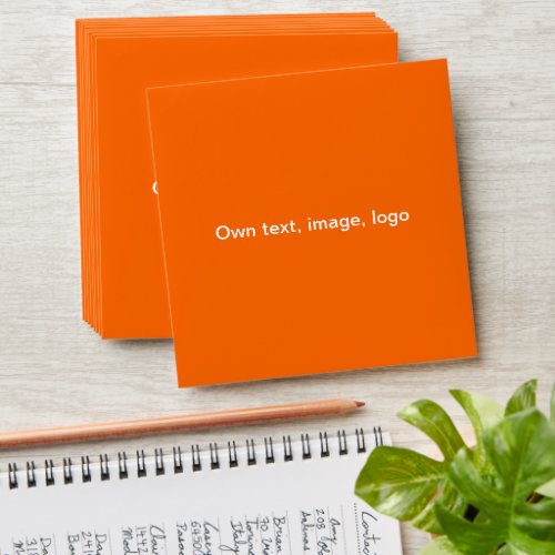 Envelope Square uni Orange