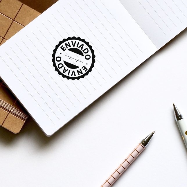 Enviado, Portuguese Rubber Stamp (Creator Uploaded)