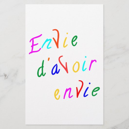 envie d'avoir envie (Front)