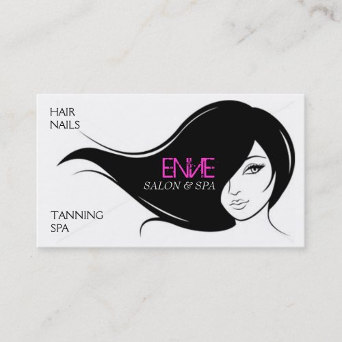 Envie - Hair Salon Business Card