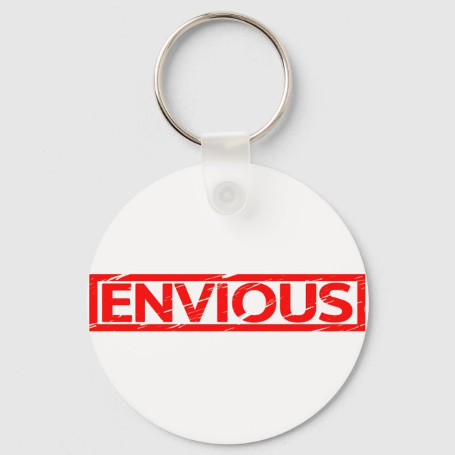 Envious Stamp Keychain (Front)