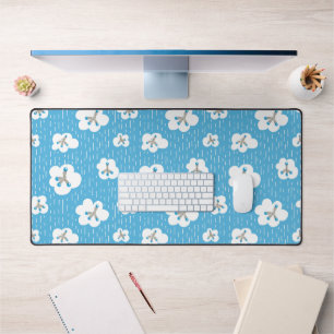 Environmenta Chemistry Blue Molecules Science Geek Desk Mat