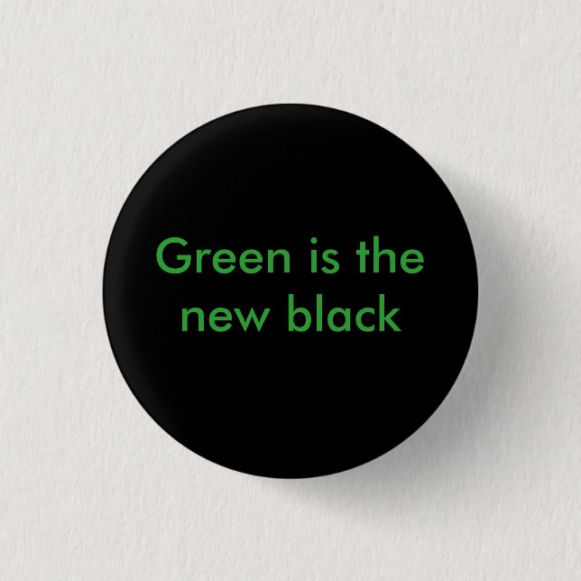 Environmental badge pinback button (Front)