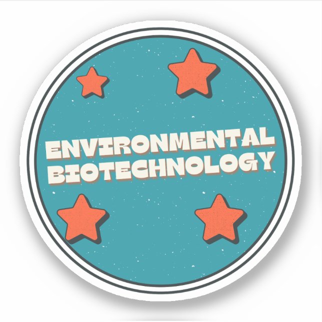 Environmental biotechnology sticker (Front)