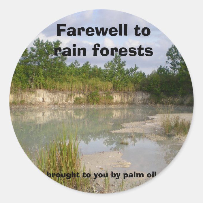 Environmental Conservation - Rain Forest stickers | Zazzle.com