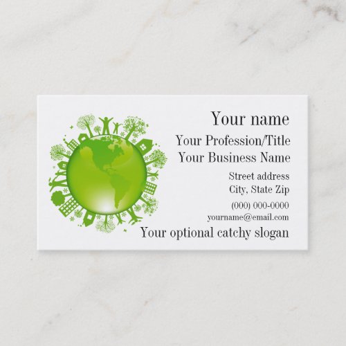 Environmental Design Business Card