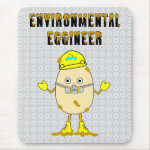 Environmental Eggineer Engineer Mouse Pad