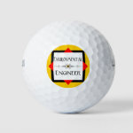 Environmental Engineer Decorative Line Golf Balls