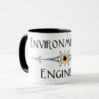 Environmental Engineer Decorative Line Mug