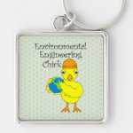 Environmental Engineering Chick Keychain