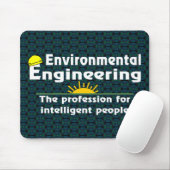 Environmental Engineering Genius Mouse Pad (With Mouse)