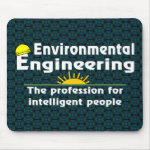 Environmental Engineering Genius Mouse Pad