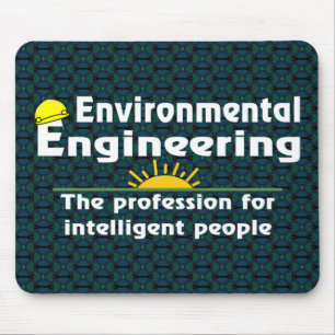 Environmental Engineering Genius Mouse Pad