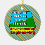Environmental Engineering Limit Ceramic Ornament