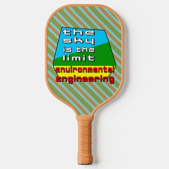 Environmental Engineering Limit  Pickleball Paddle (Front)