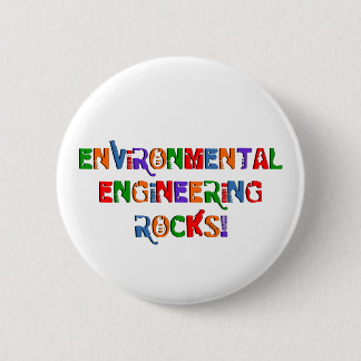 Environmental Engineering Rocks Text Button