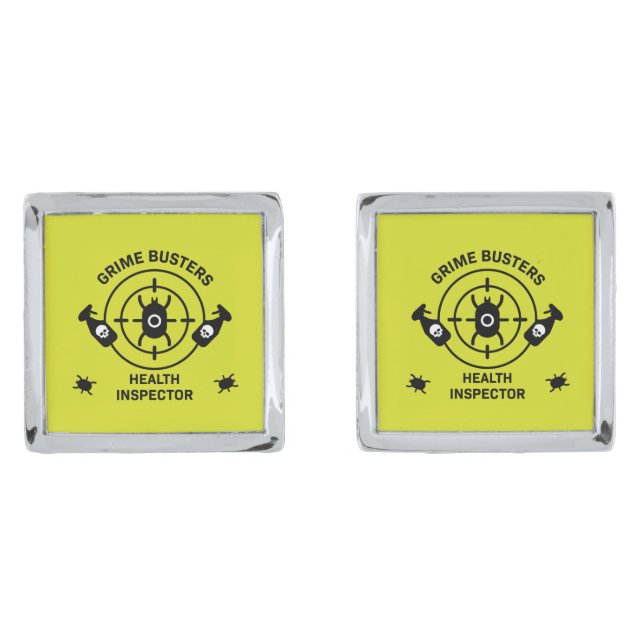 Environmental Health Officer  Cufflinks (Front)
