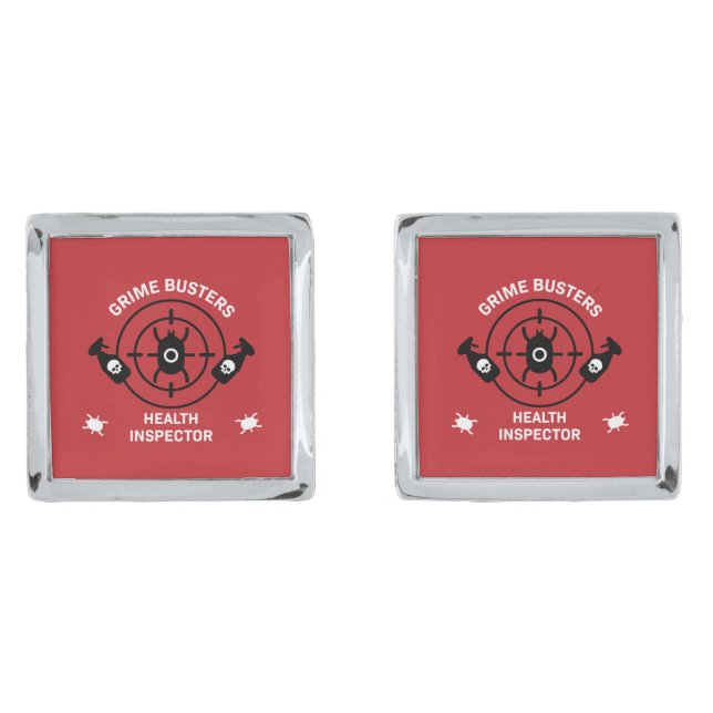 Environmental Health Officer  Cufflinks (Front)