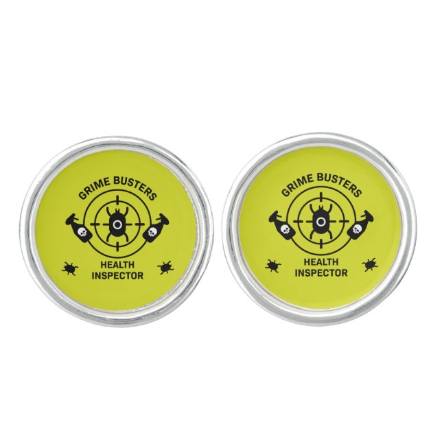 Environmental Health Officer  Cufflinks (Front)