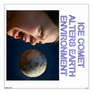 Environmental Impact square wall decal
