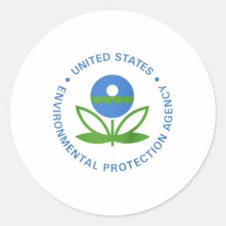 Environmental Protection Agency Epa Logo Environme Classic Round Sticker