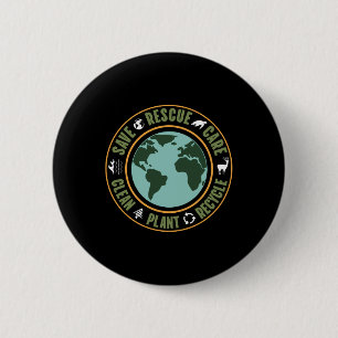 Environmental Protection, Nature Conservation, Oce Button