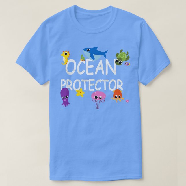 Environmental protection nature conservation Ocean T-Shirt (Design Front)