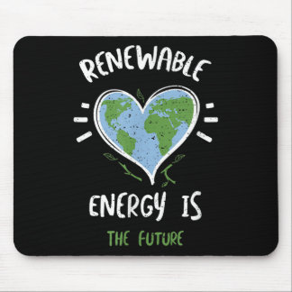 Environmental Protection_ Renewable Energy Is T... Mouse Pad