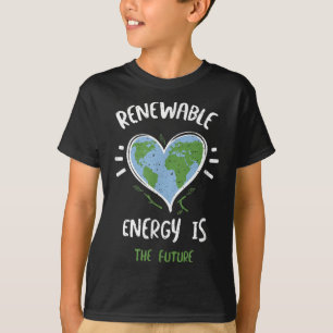 Environmental Protection_ Renewable Energy Is T... T-Shirt