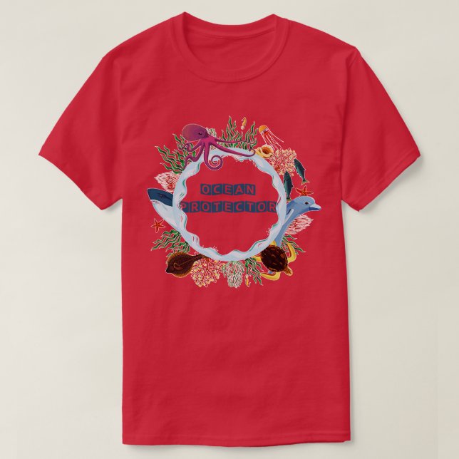 Environmental Protection Save the Planet 2 T-Shirt (Design Front)