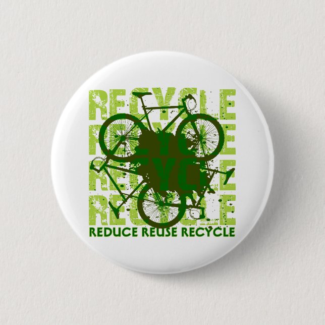 Environmental reCYCLE Button (Front)