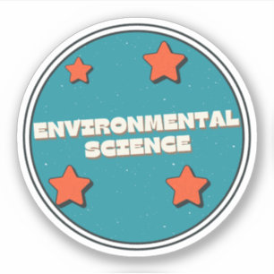Environmental science sticker