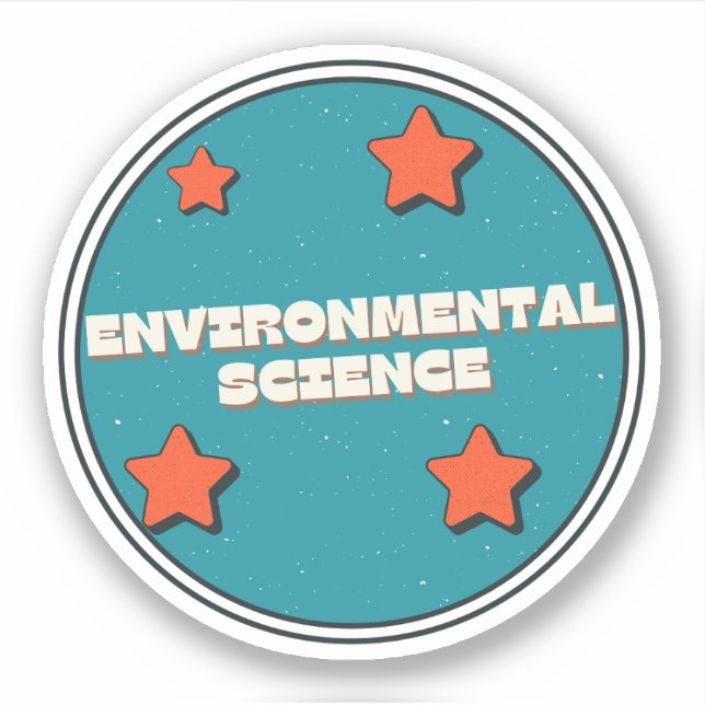Environmental science sticker (Front)