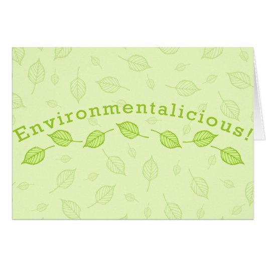Environmentalicious Cards (Front Horizontal)