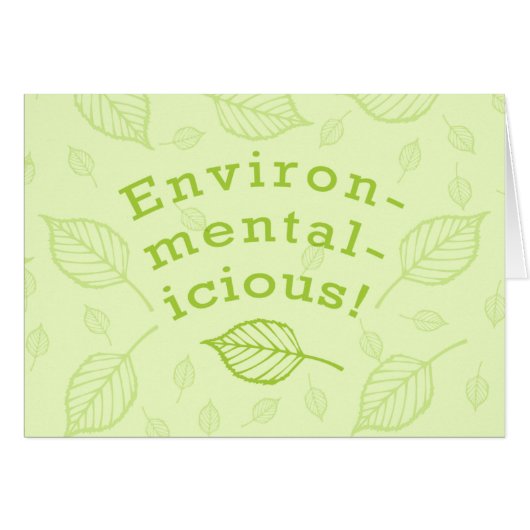 Environmentalicious Cards (Front Horizontal)