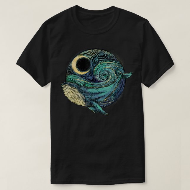 environmentalism, Humpback Whale, gifts for conser T-Shirt (Design Front)