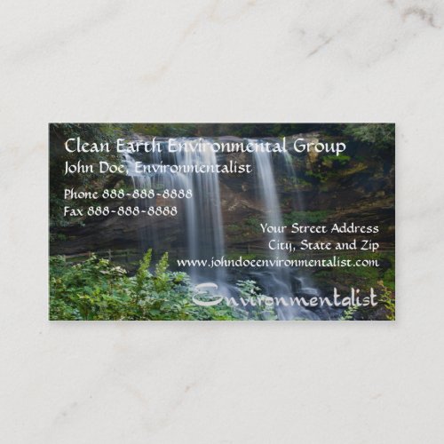 Environmentalist Business Card