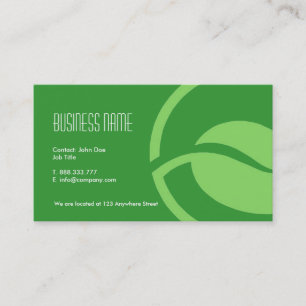 Environmentalist Business Cards