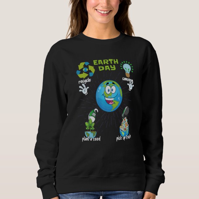 Environmentalist Earth Day Premium Sweatshirt (Front)