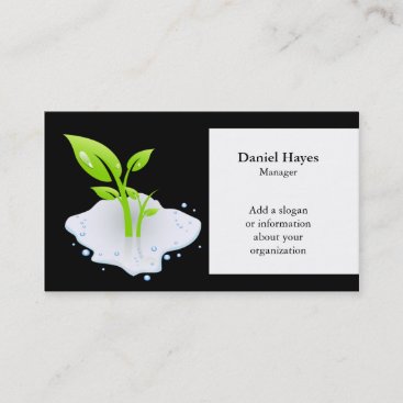 Environmentalist Green Business Cards