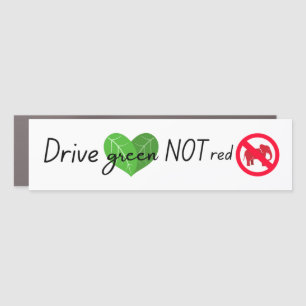 Environmentalist Tesla driver Car Magnet