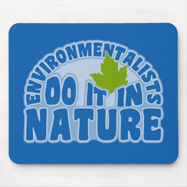 Environmentalists mousepad (Front)